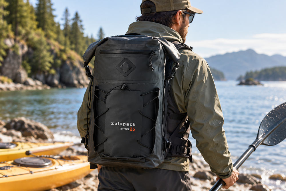 Meilleurs sacs étanches pour kayak en 2026 - Zulupack