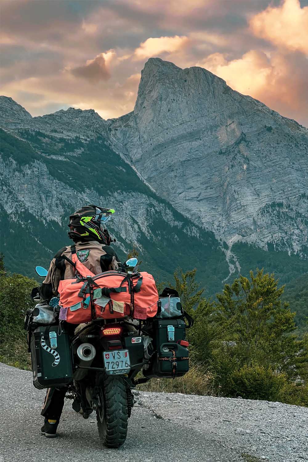 Sac à dos moto