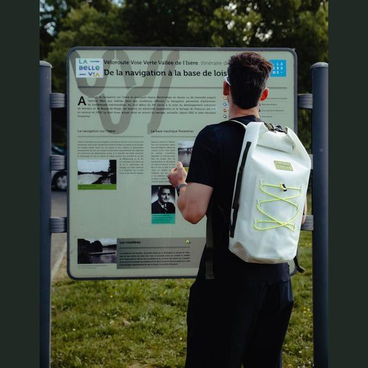 Sac à dos étanche Indy 20 Cordura porté en extérieur