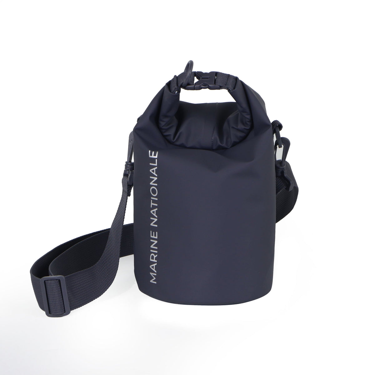 Sac tube étanche Orion 3 Marine Nationale en bleu marine, vue de profil