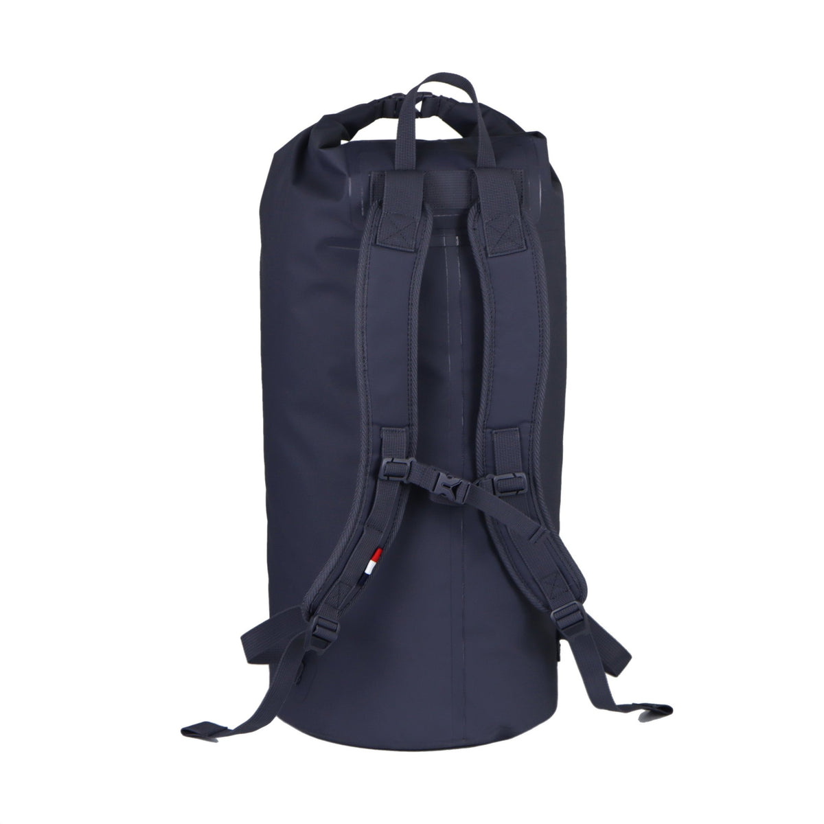 Sac à dos étanche Persée 20 Marine Nationale, vue de dos avec bretelles