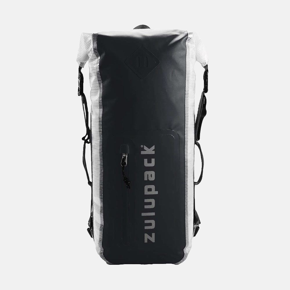 Sac à dos étanche Mojo 18 en noir, vue de profil