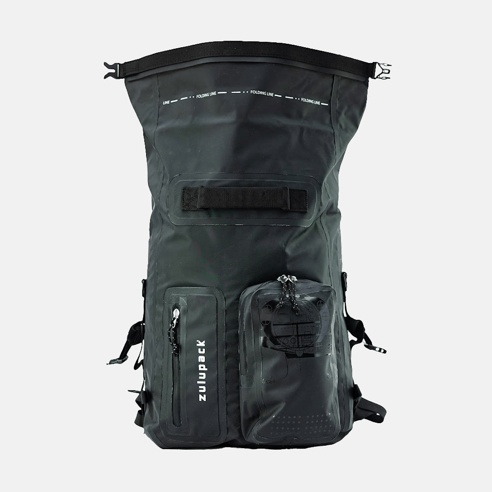 Sac à dos étanche Nomad 35, vue de face fermé