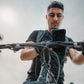 Support téléphone Twist & Scoot utilisé sur un vélo en extérieur