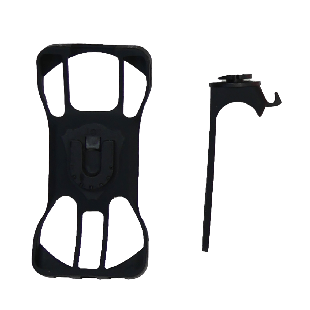 Support téléphone Twist & Scoot, vue de face sans smartphone