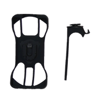 Support téléphone Twist & Scoot, vue de face sans smartphone